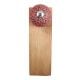 Red And Black Etched Ceramic Wooden Door Stopper